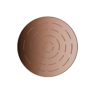 Picture of Round Shape Maze Overhead Shower - Blush Gold PVD