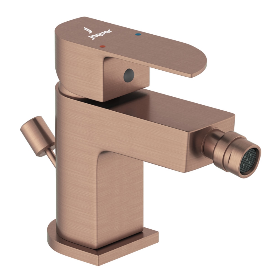Picture of Single Lever Bidet Mixer with Popup Waste - Antique Copper