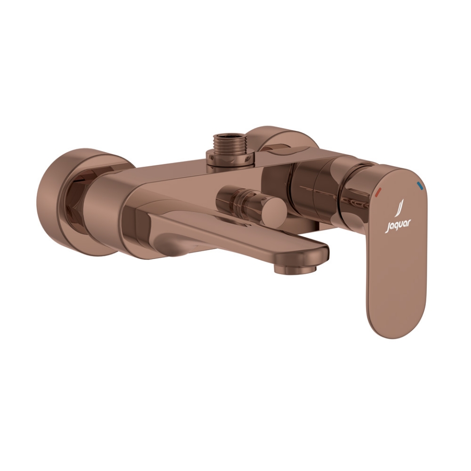Picture of Single Lever Bath & Shower Mixer - Blush Gold Bright PVD