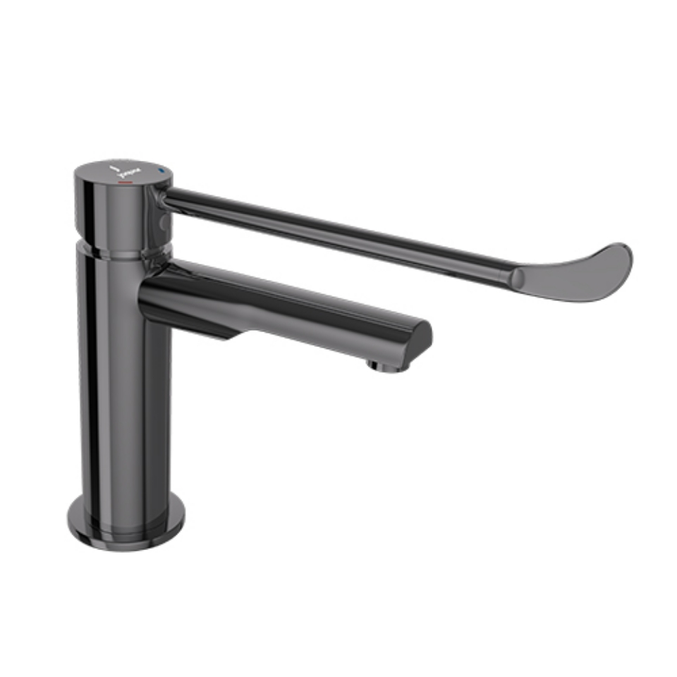 Picture of Florentine Prime Single Lever Basin Mixer - Black Chrome