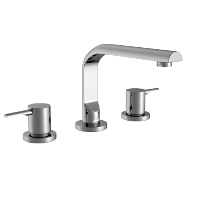 Picture of 3-Hole Basin Mixer Round Spout 
