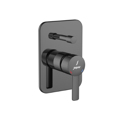 Picture of Exposed Part Kit of Single Lever In-wall Diverter  - Black Chrome