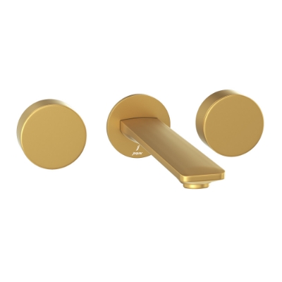 Picture of Exposed Part Kit of In-wall 3-Hole Basin Mixer - Gold Matt PVD